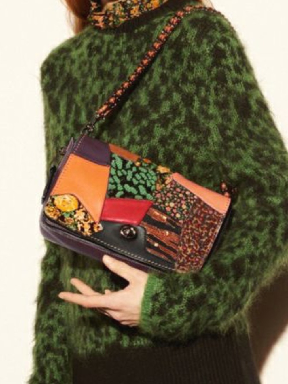 NWOT Rare Coach Dinky 24 Patchwork